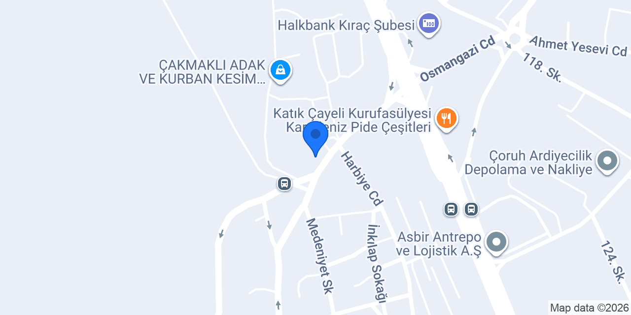 Dost Oto Lastik konumu