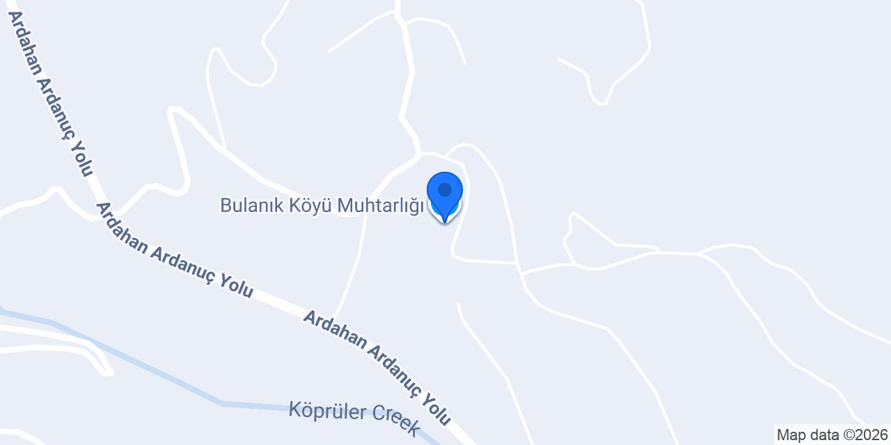 Bulanık Köyü Muhtarlığı konumu