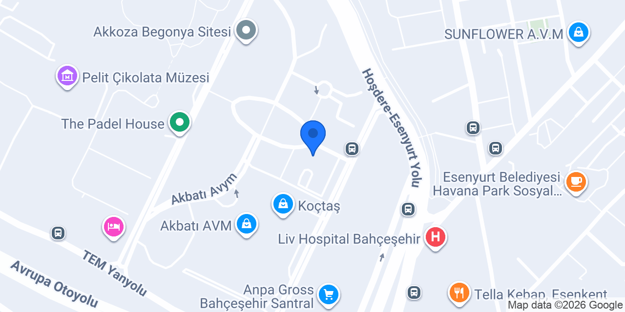 Desigram Coffee Co. Akbatı konumu