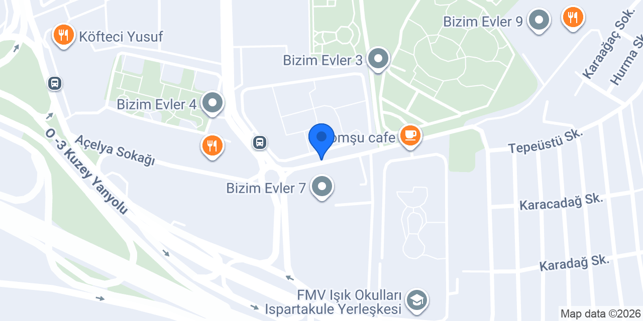 Sarıyer börekçisi & cafe konumu