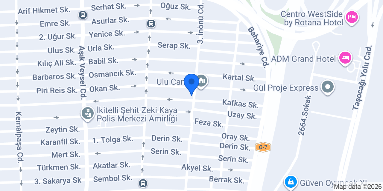ACİL ELEKTRİK/YAREN ELEKTRİK konumu