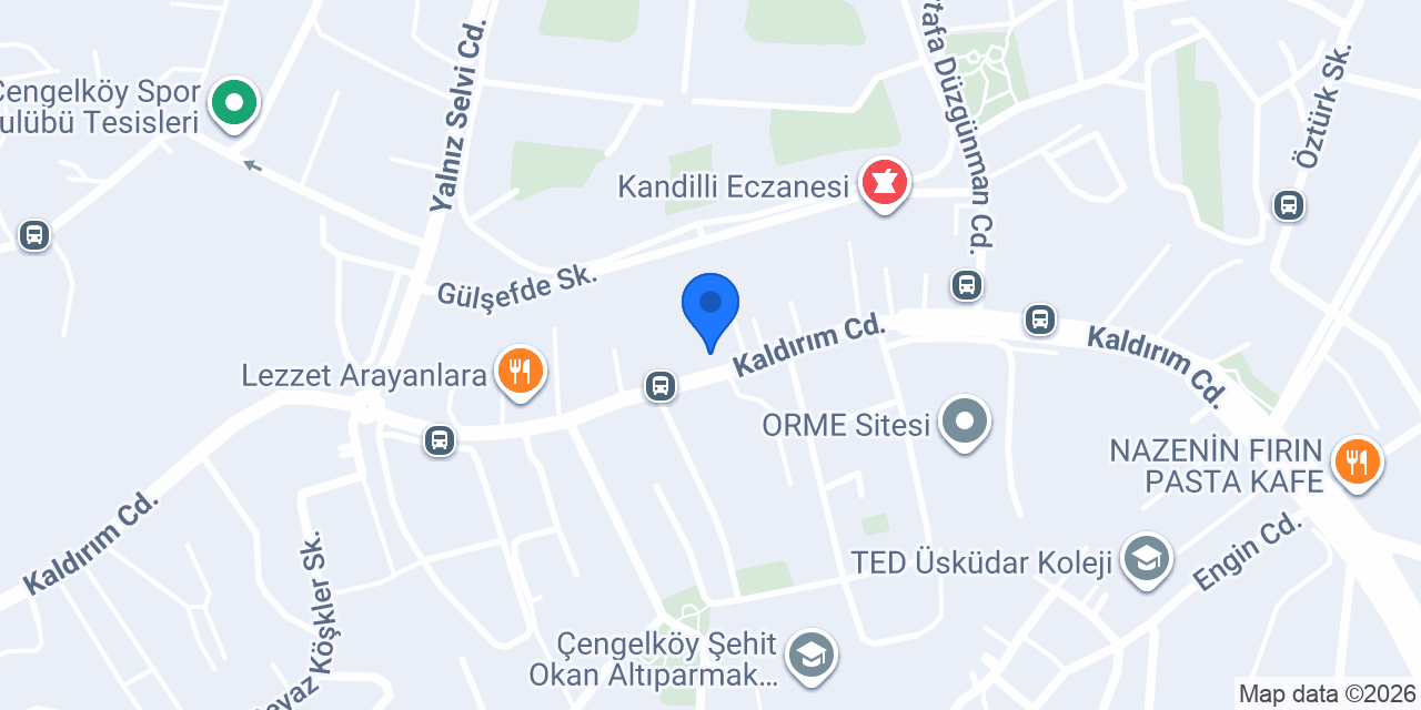 Talimhane Eczanesi konumu