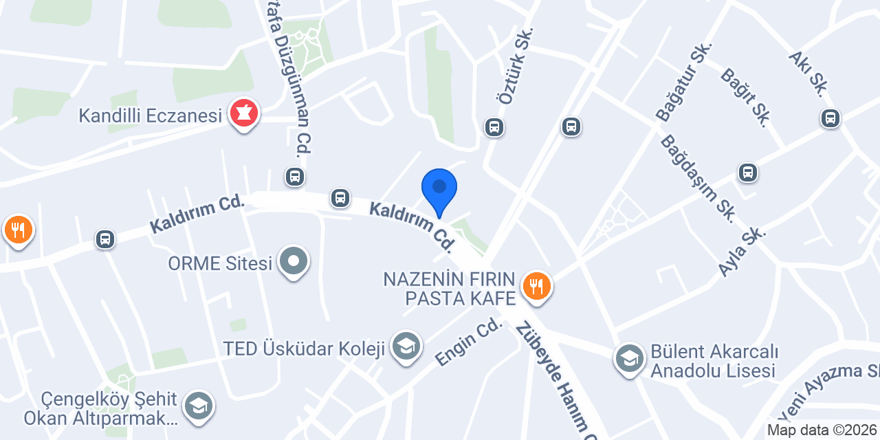 Asbaşak Fırın Tatlısanatlar Atölyesi konumu