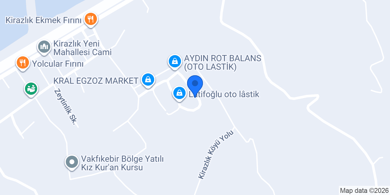 Emre Oto Lastik konumu