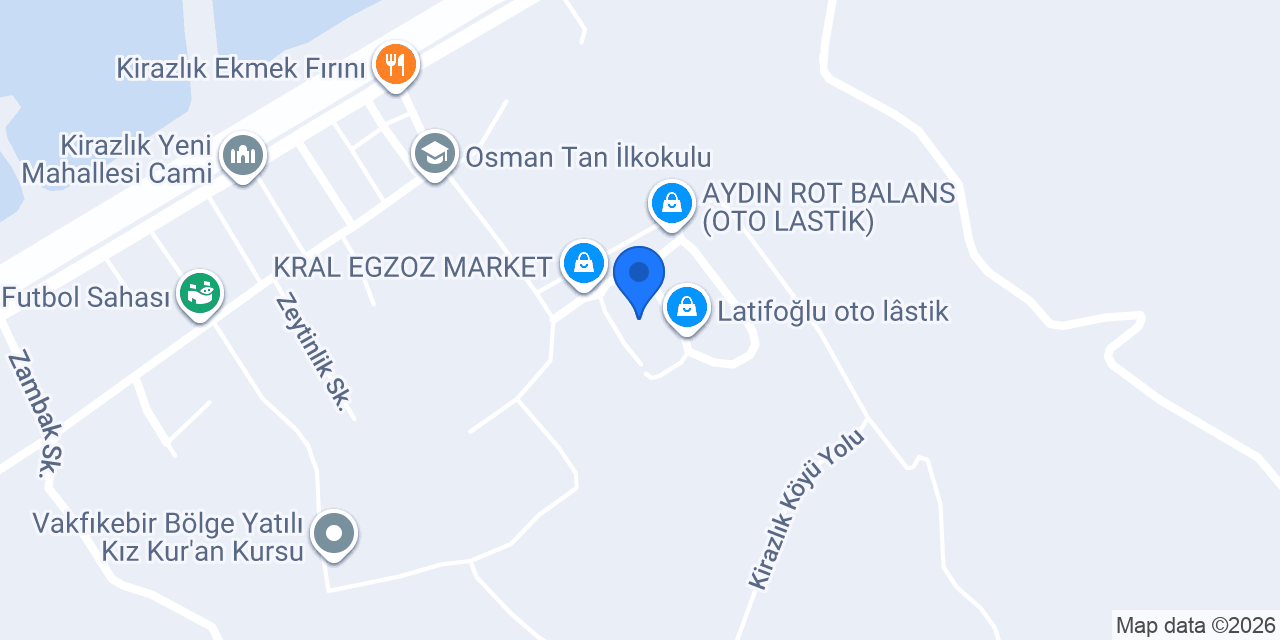 OTO SİNAN İSKENDER SİNAN konumu