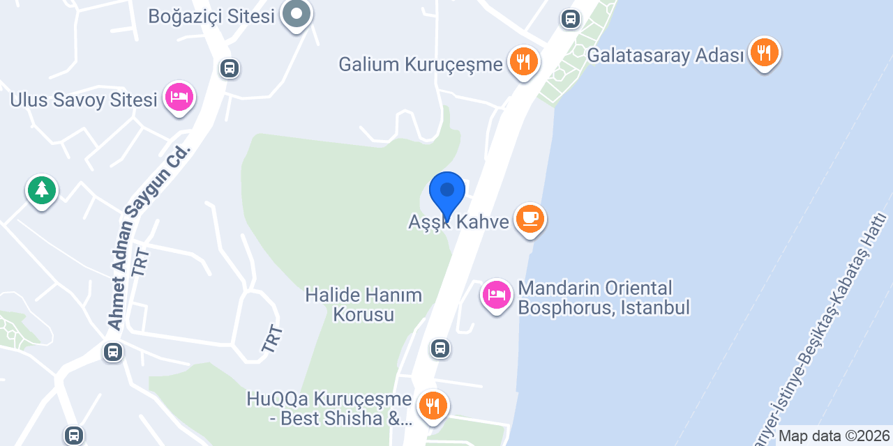 Bosphorus karavan park konumu