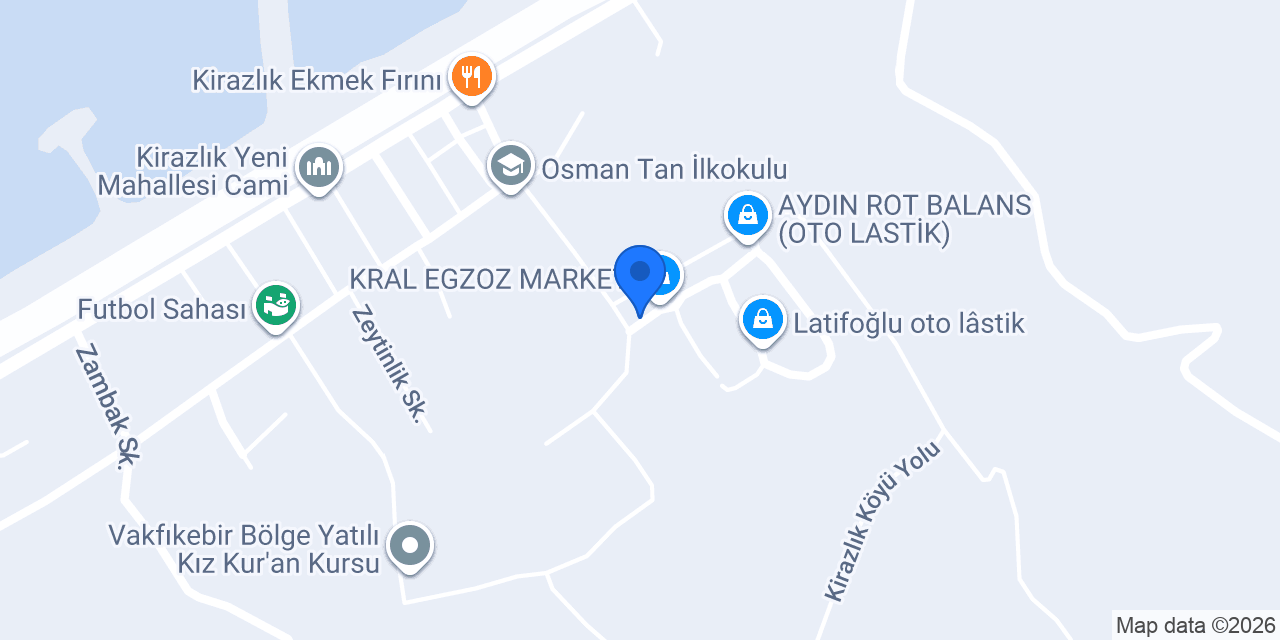 MySs Garaj konumu
