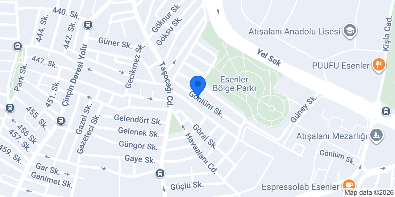 Ülkü Eczanesi konumu