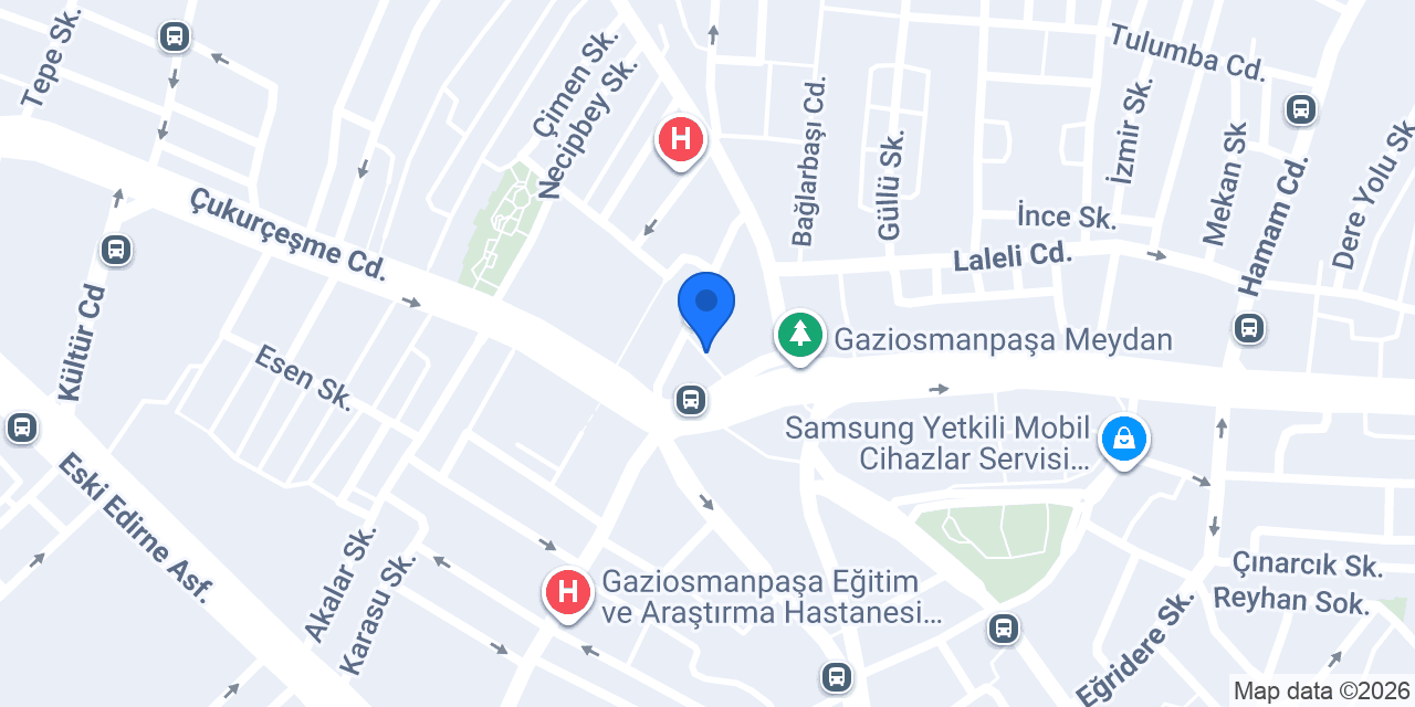 Tatlı kaşığı profiterol konumu