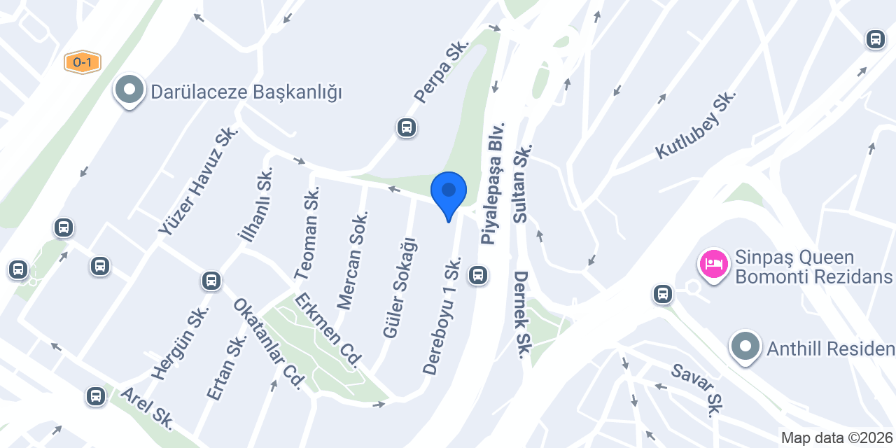 Gizem Anaokulu Şube konumu