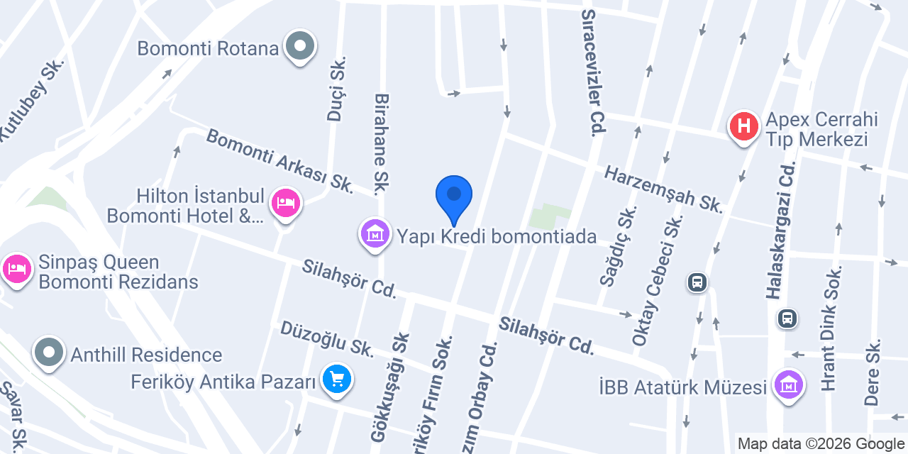 Afil Bomonti konumu