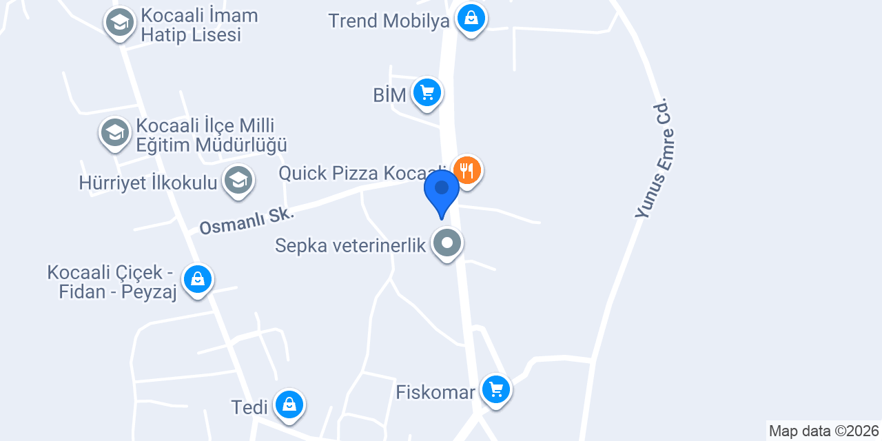 Tarım İlçe Müdürlüğü konumu