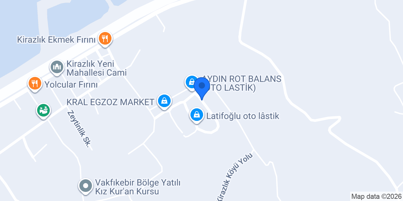 Eroğlu Oto Elektrik konumu
