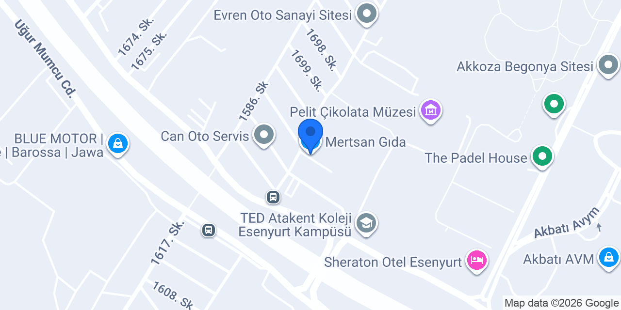Mertsan Gıda konumu