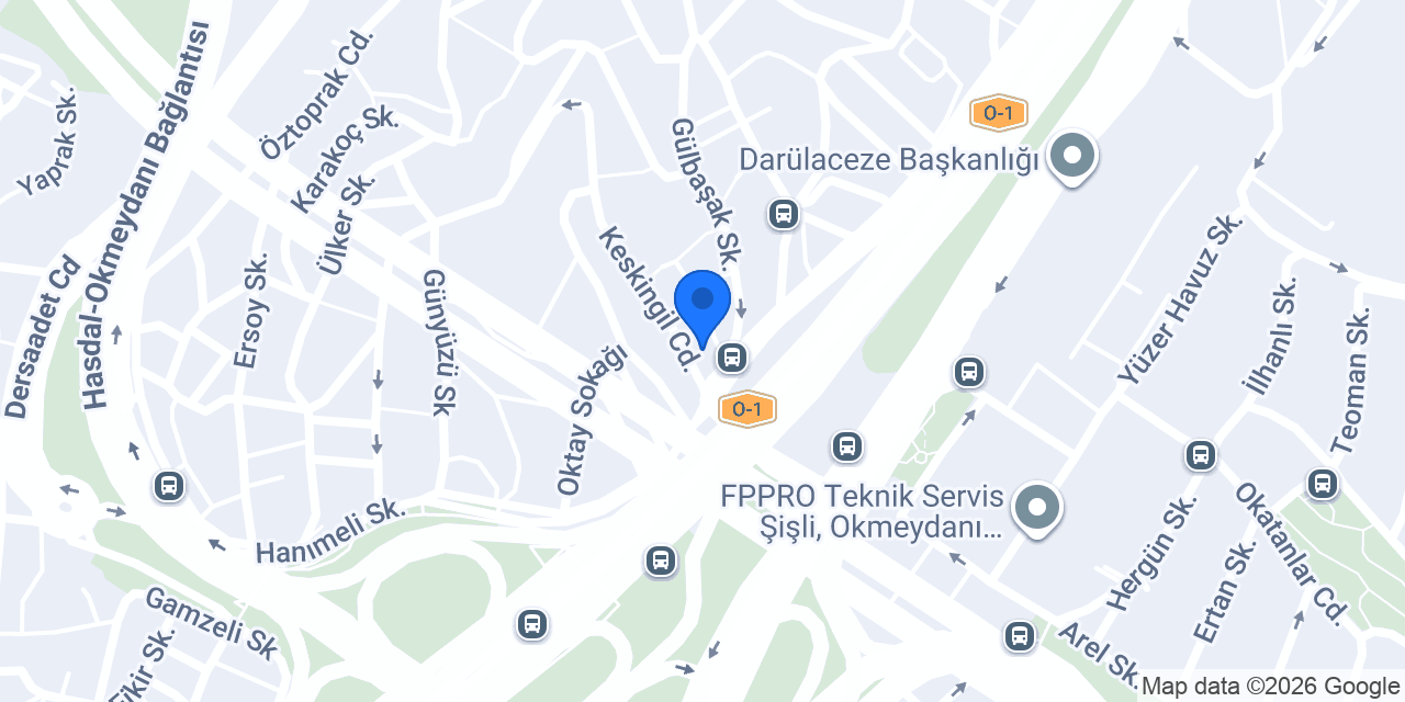 Yetkili Ödeme Merkezi konumu