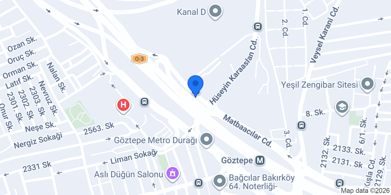 Arar Hukuk Bürosu konumu