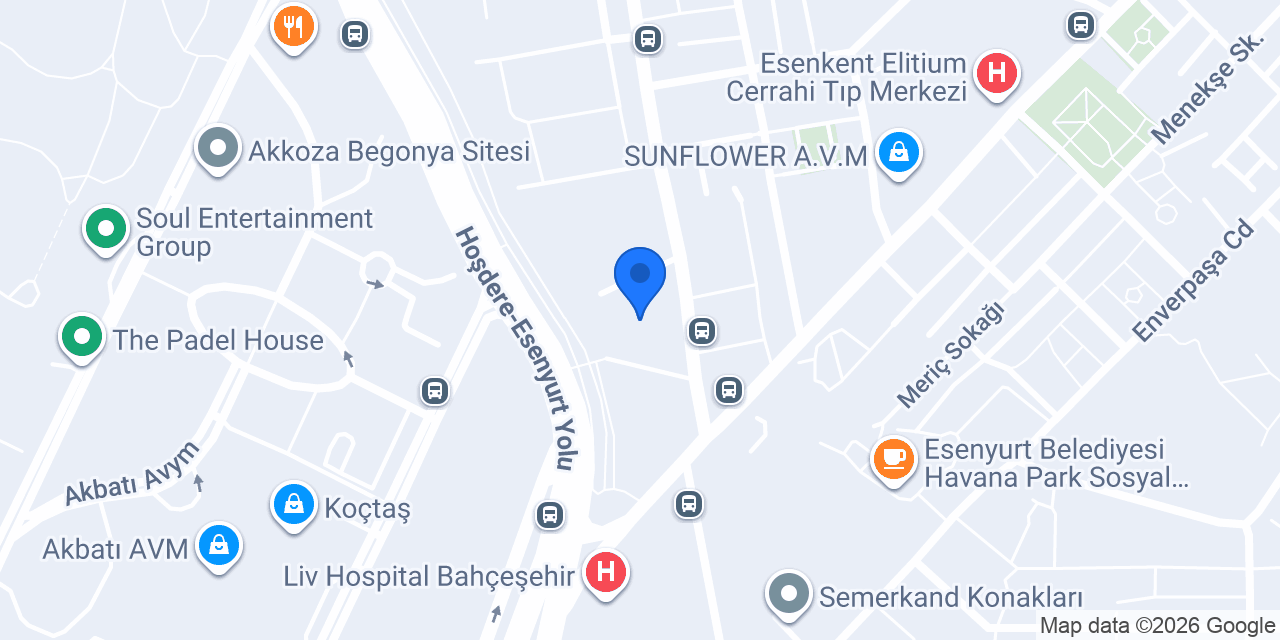 Esenkent Şehit Mustafa Hasanoğlu Camii konumu
