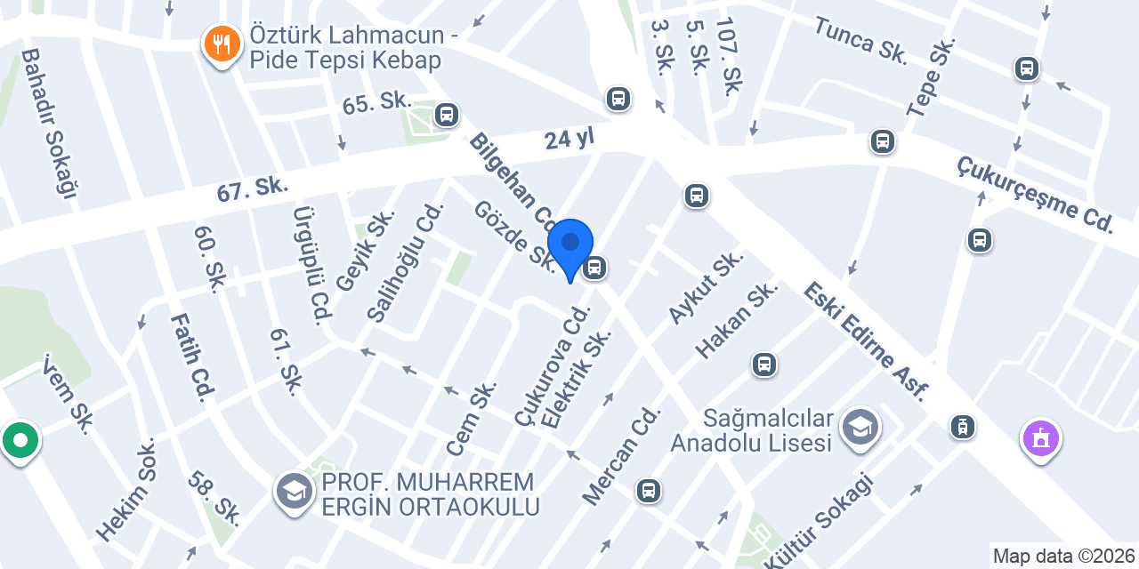 Nur Sağlik Kabini konumu