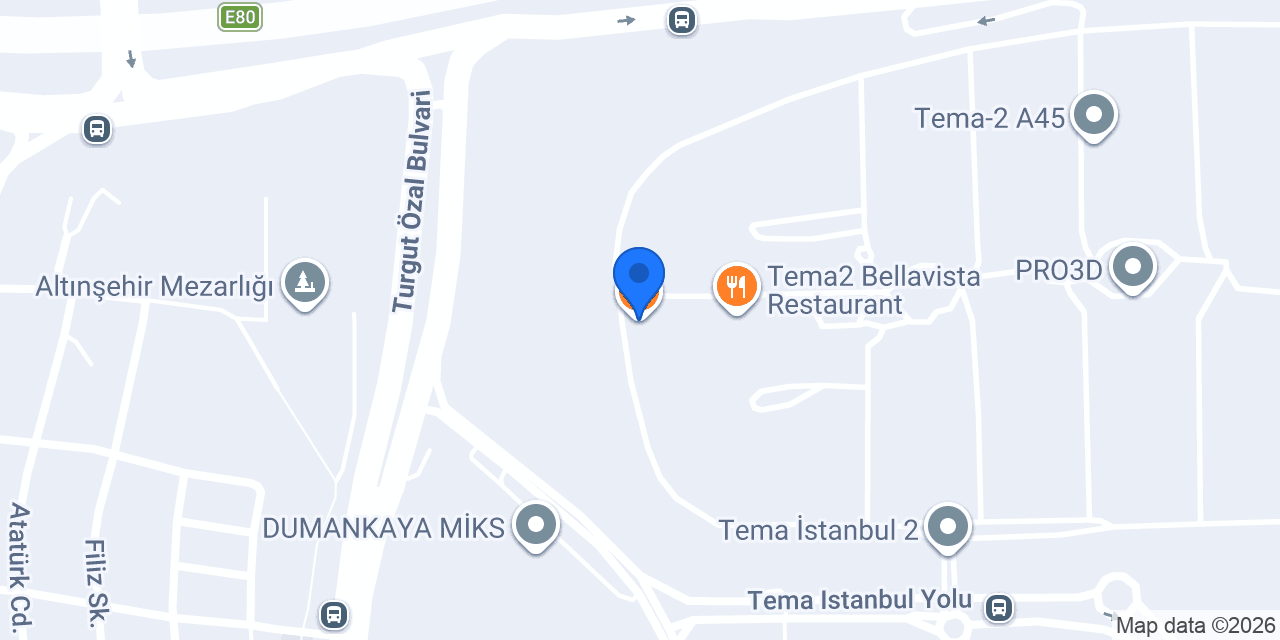 UN SANATI Atakent konumu