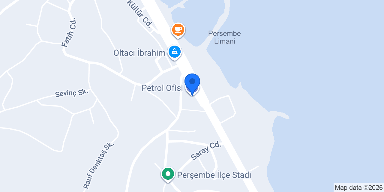 Petrol Ofisi konumu