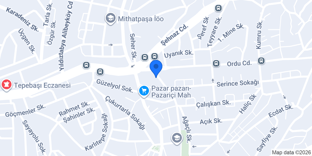 Eczane Nuray konumu