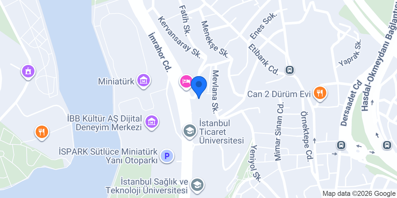 Sütlüce Ofis konumu