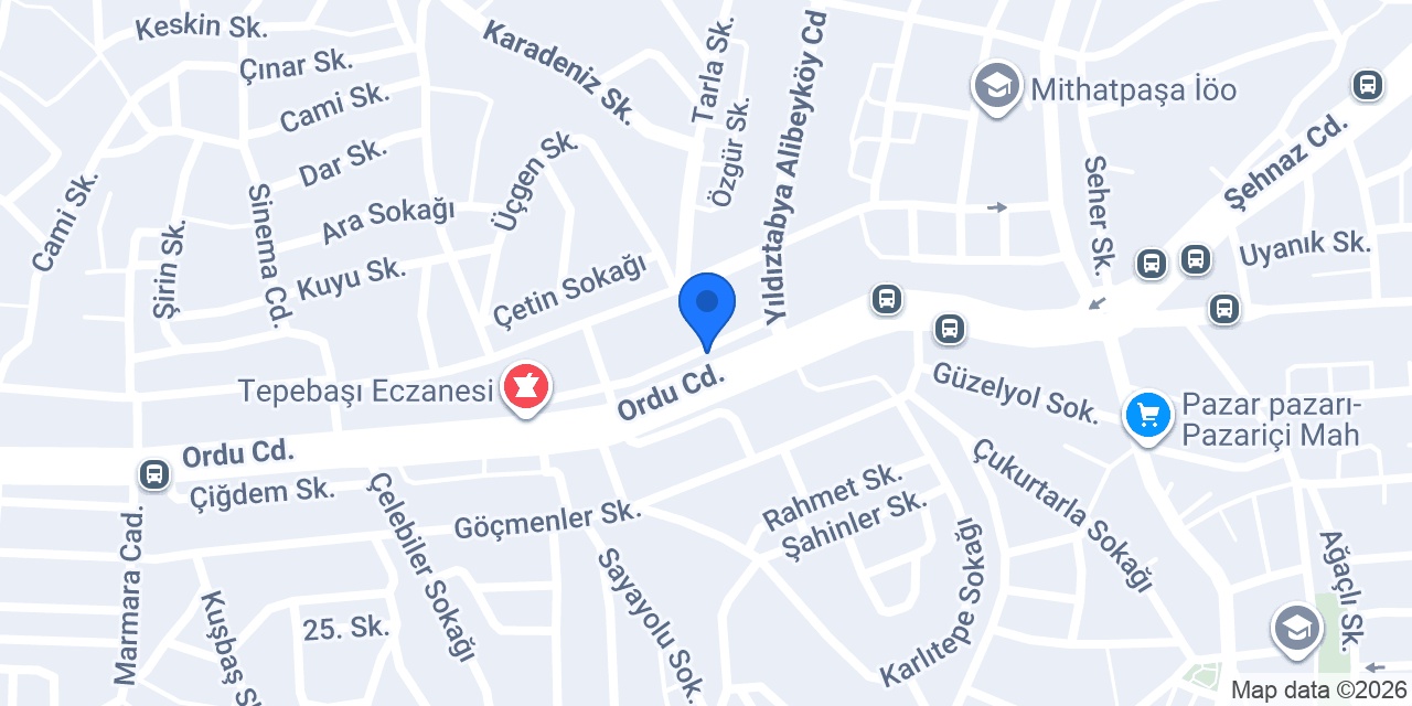 Gülizar Aksesuar konumu