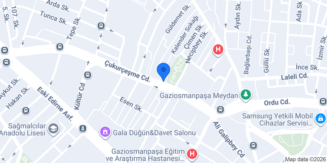 Binbir Çeşit konumu