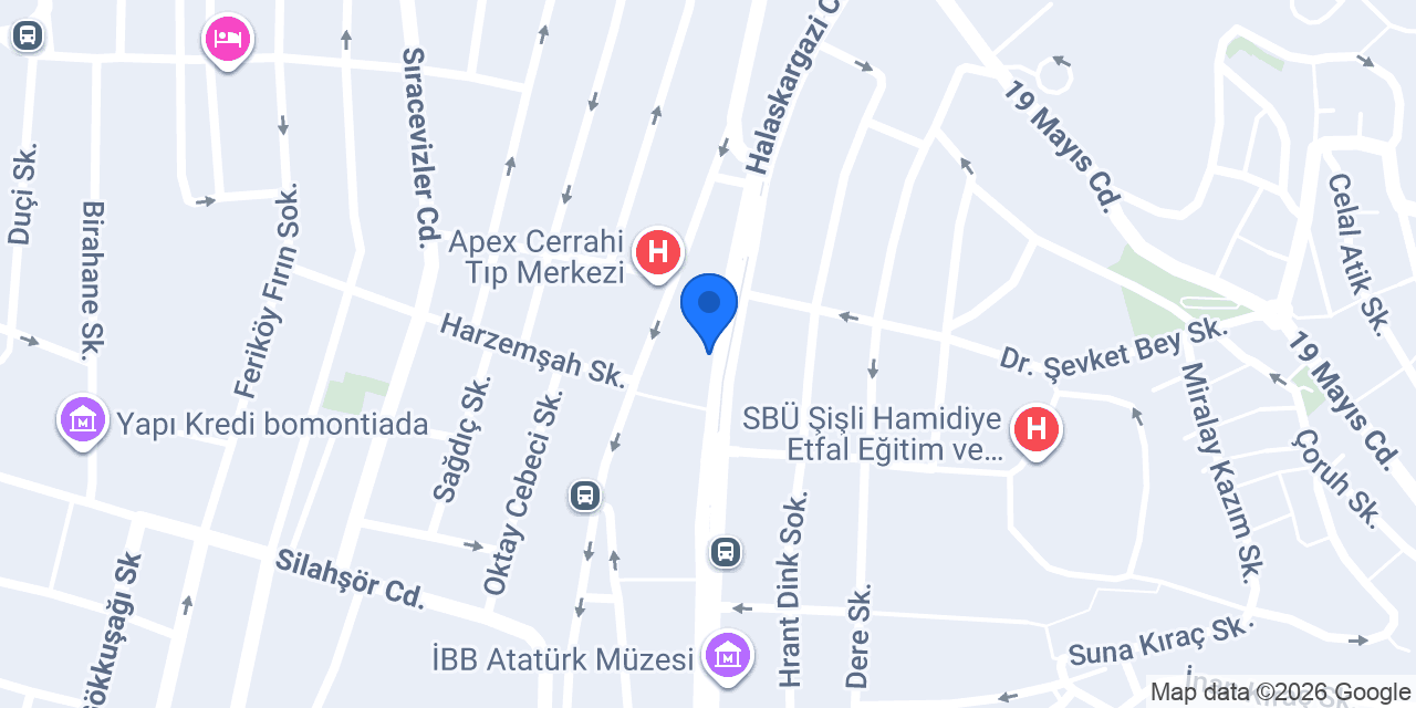 Diş Hekimi Reha Özevin konumu