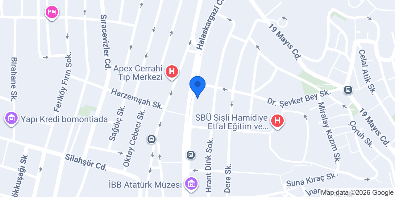 DenizBank Şişli Şubesi konumu