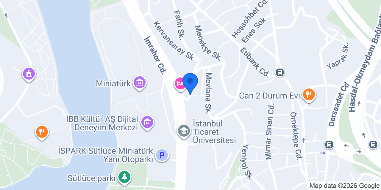 Cent Otelcilik Turizm San. Tic. A.Ş. konumu