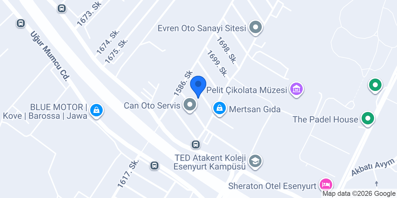 Çekiç Oto Elektrik Anahtar konumu