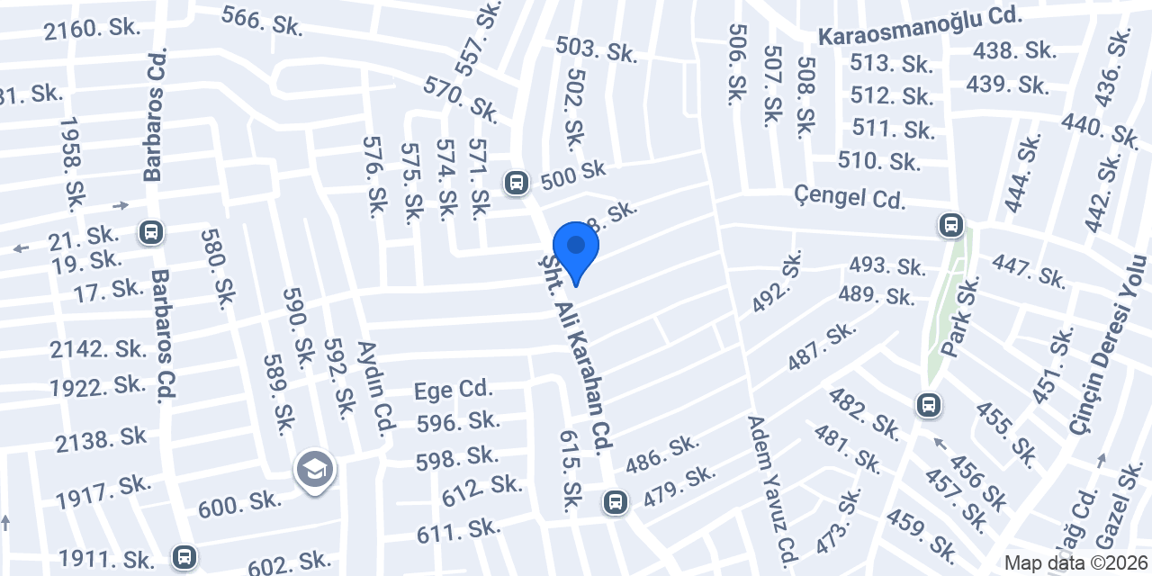 RM Yapı Market konumu