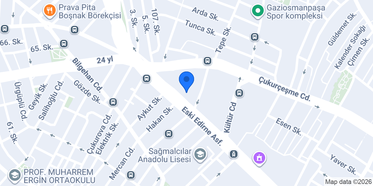 Diş Hekimi Emrah Çuçanlar konumu