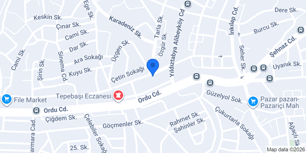 Akgül Ticaret konumu