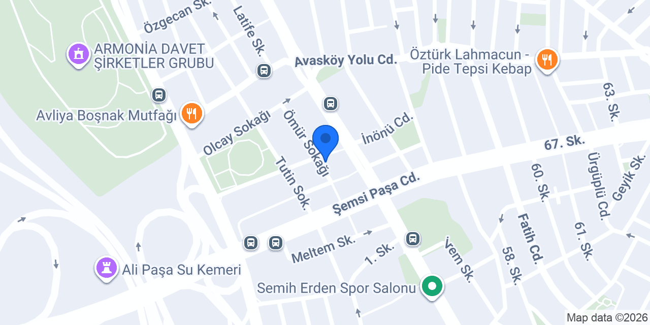 FK Örme Tekstil konumu