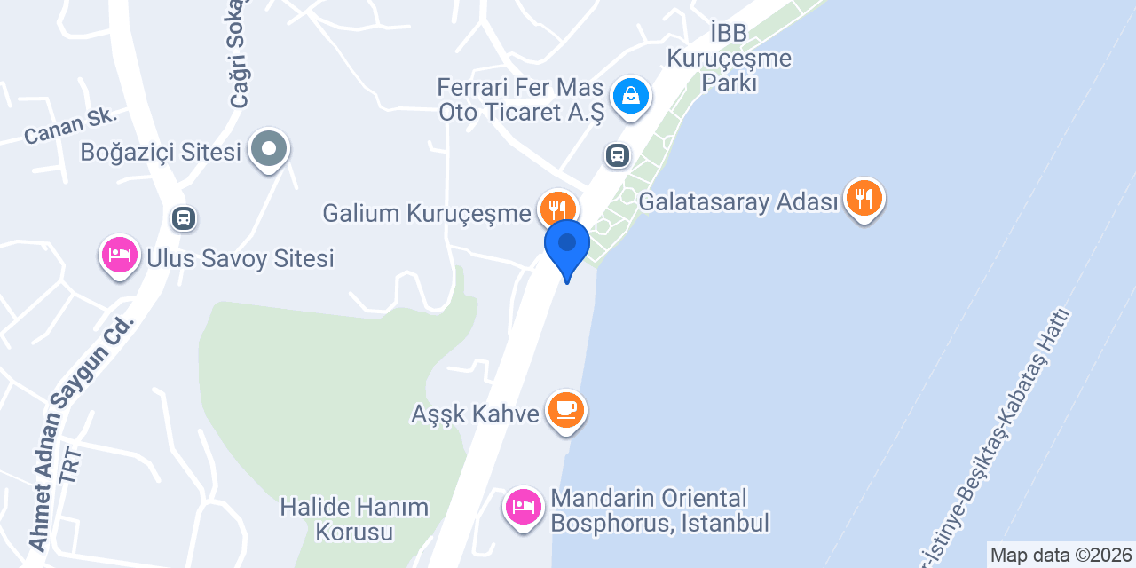 Perry Kuruçeşme konumu