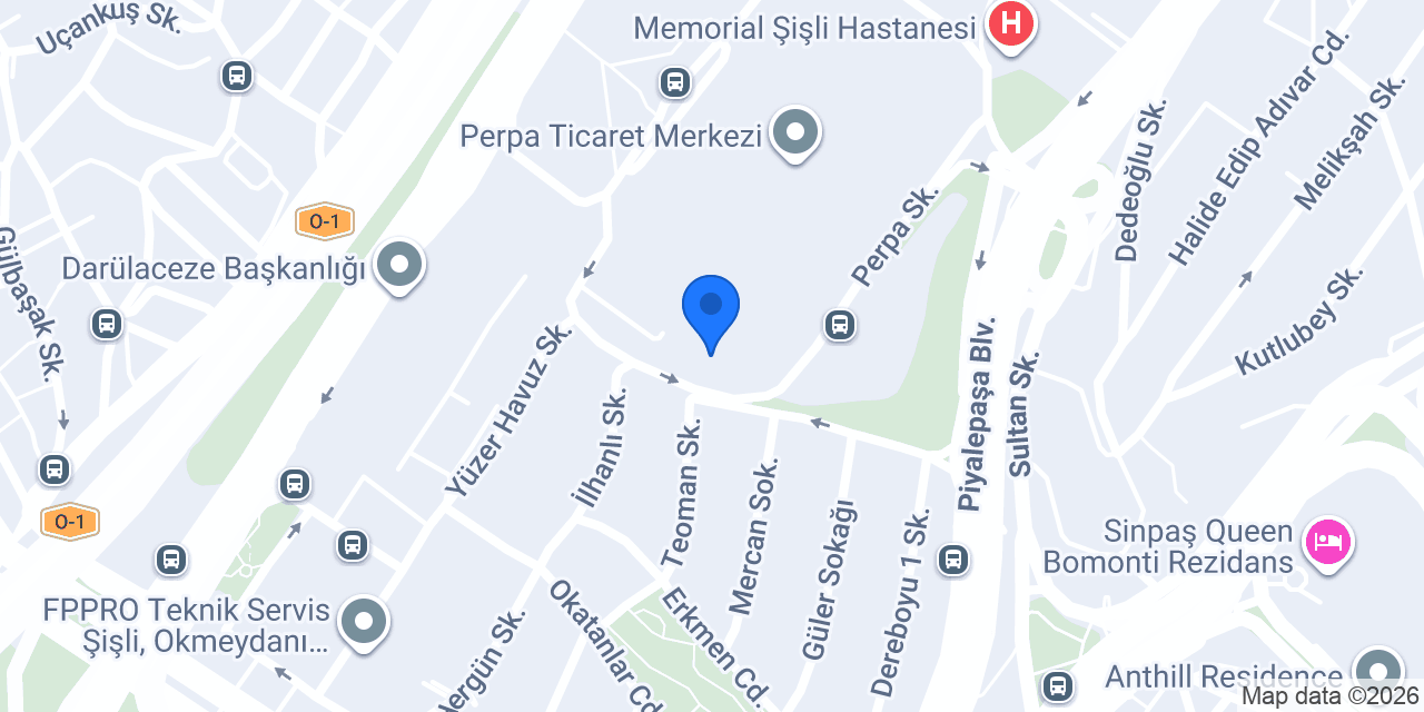 TEKNİKEL PANO şişli konumu