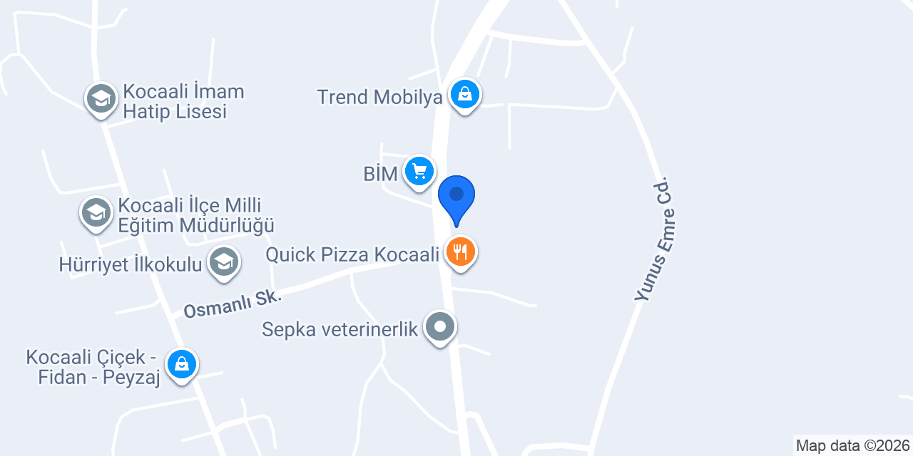Sesua Pilates konumu