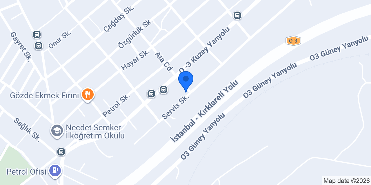 İzdaş Yapı Yalıtım konumu