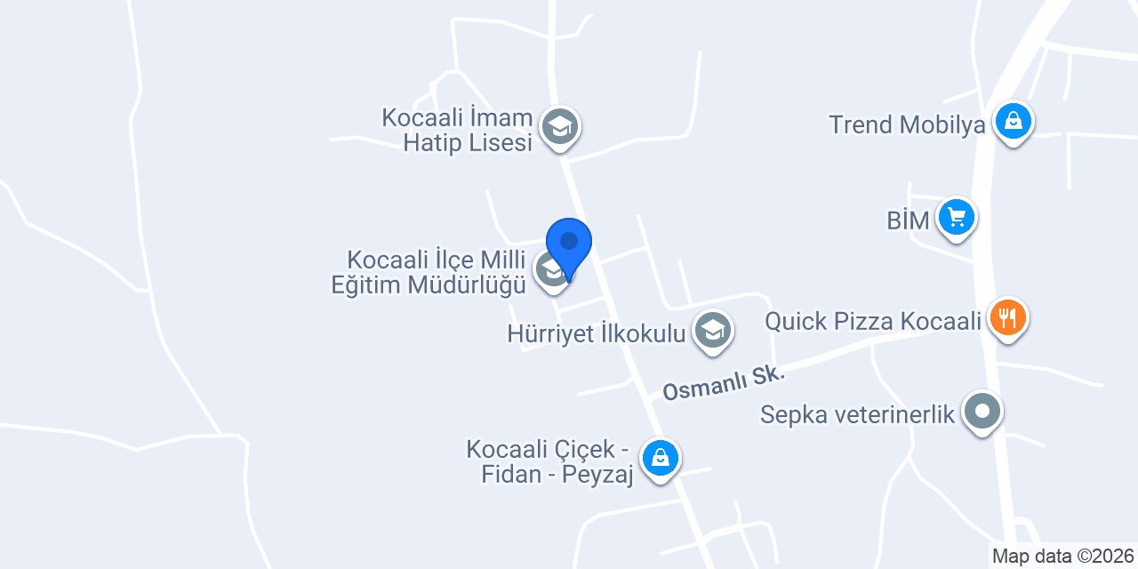 Kocaali Muhtarlar Derneği konumu