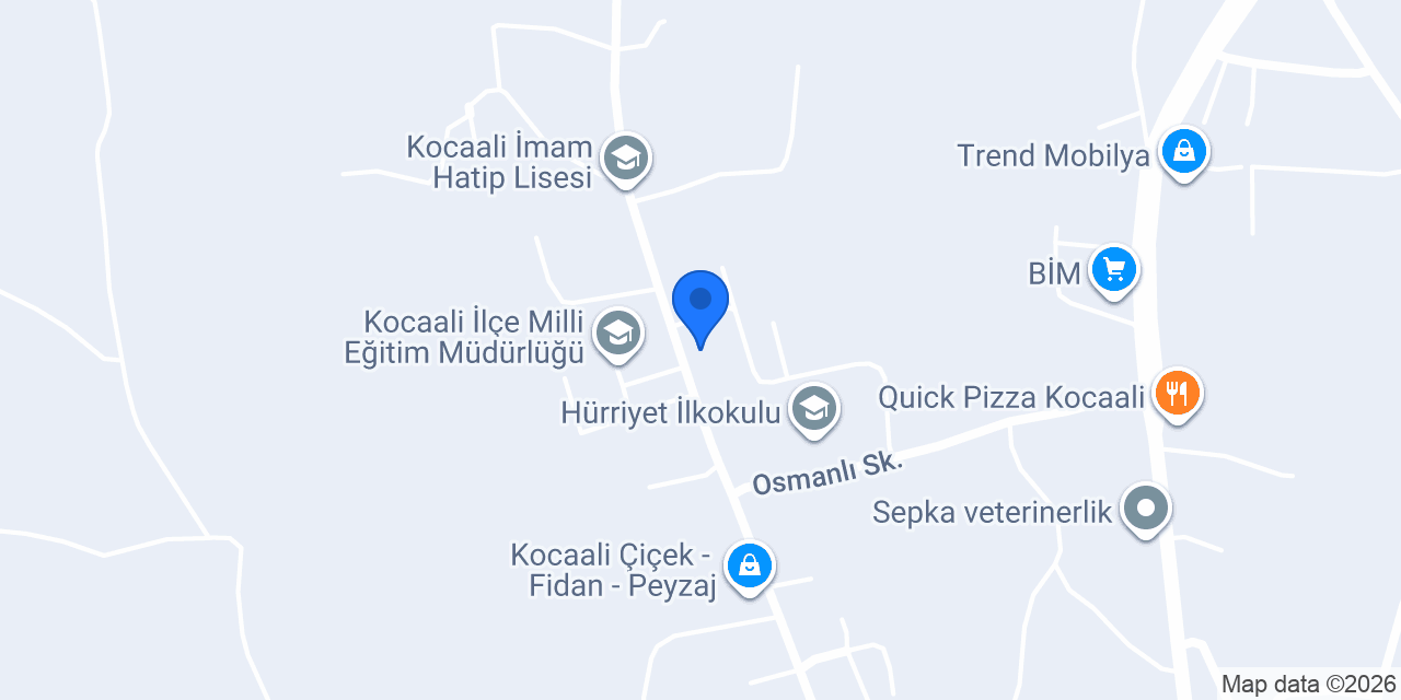 KOCAALİ ŞAN EMLAK konumu