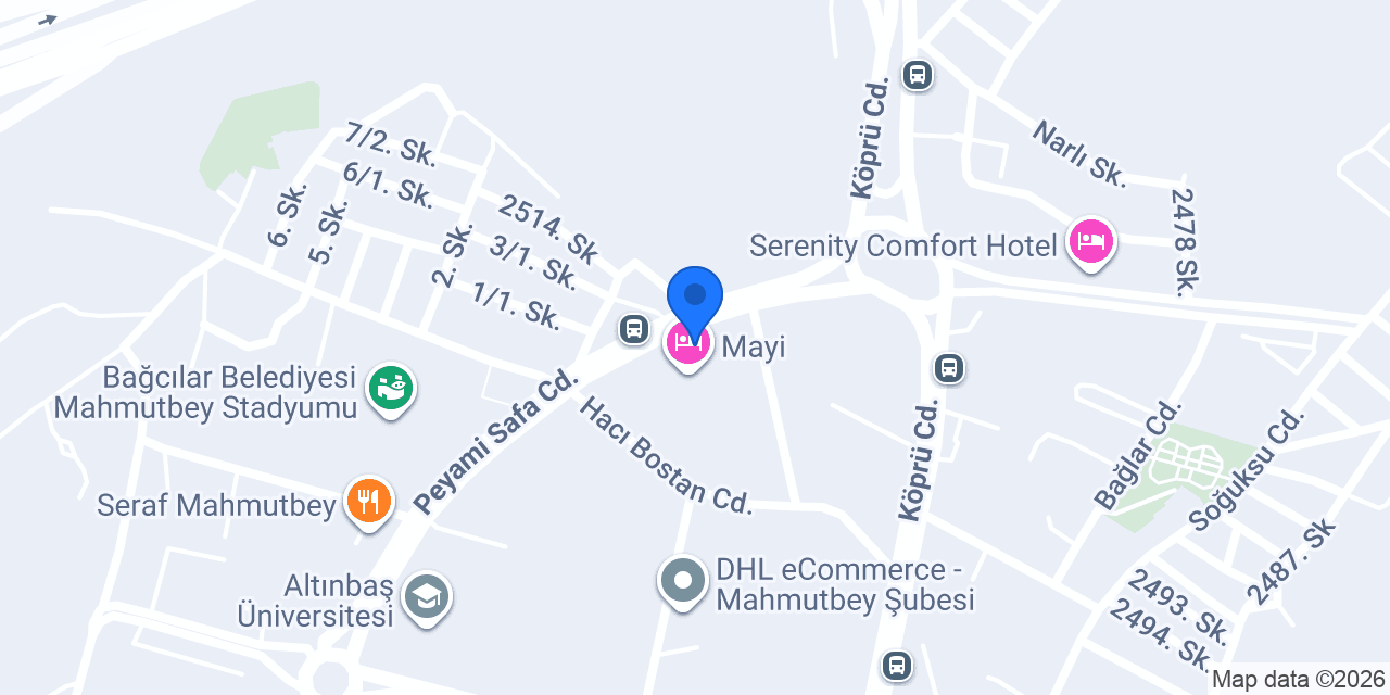 Mayi Hotel Luxury Spa konumu