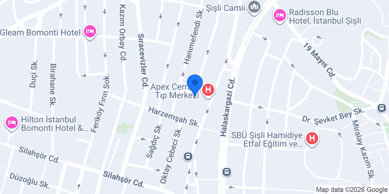 Şişli Burger konumu