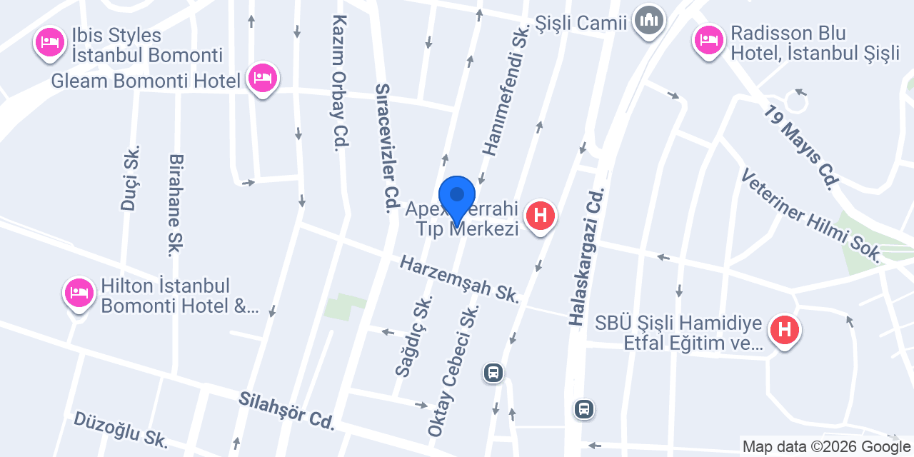 Mert Şişli Çilingir Anahtarcı konumu