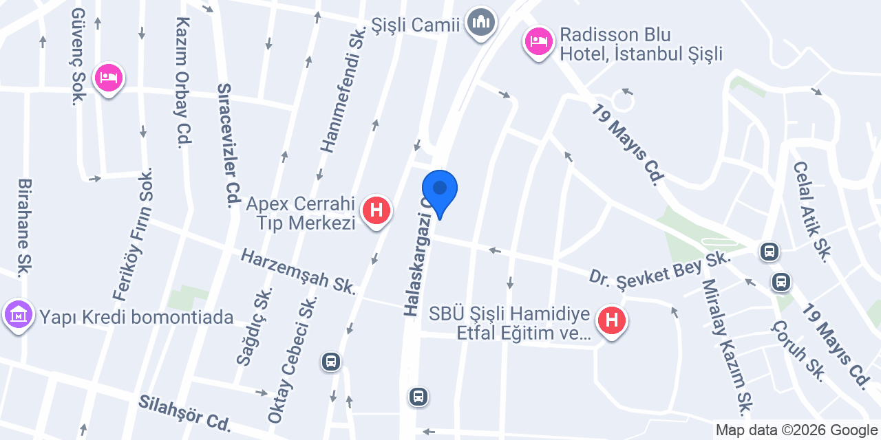 Arifoğlu Şişli konumu