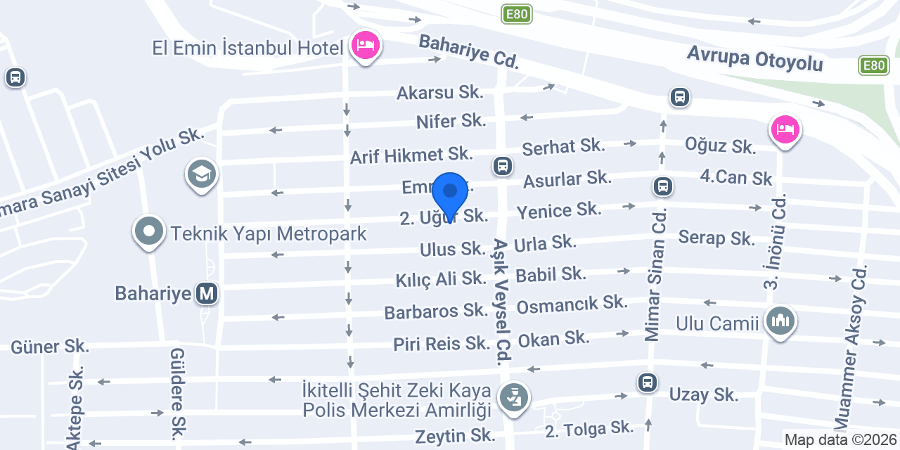 Aydinlar Bay & Bayan Terzi konumu