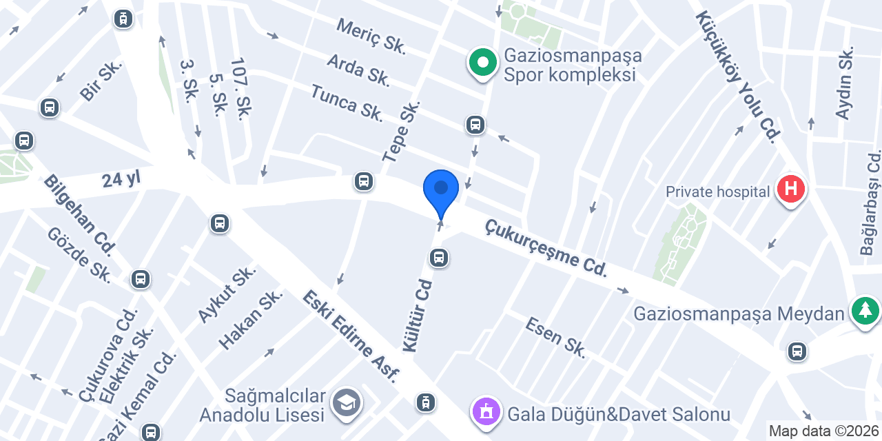 Op. Dr. Kemal Şahan konumu