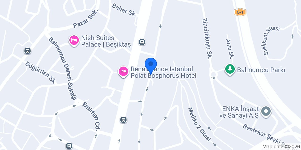 Çilingir Merkezi konumu