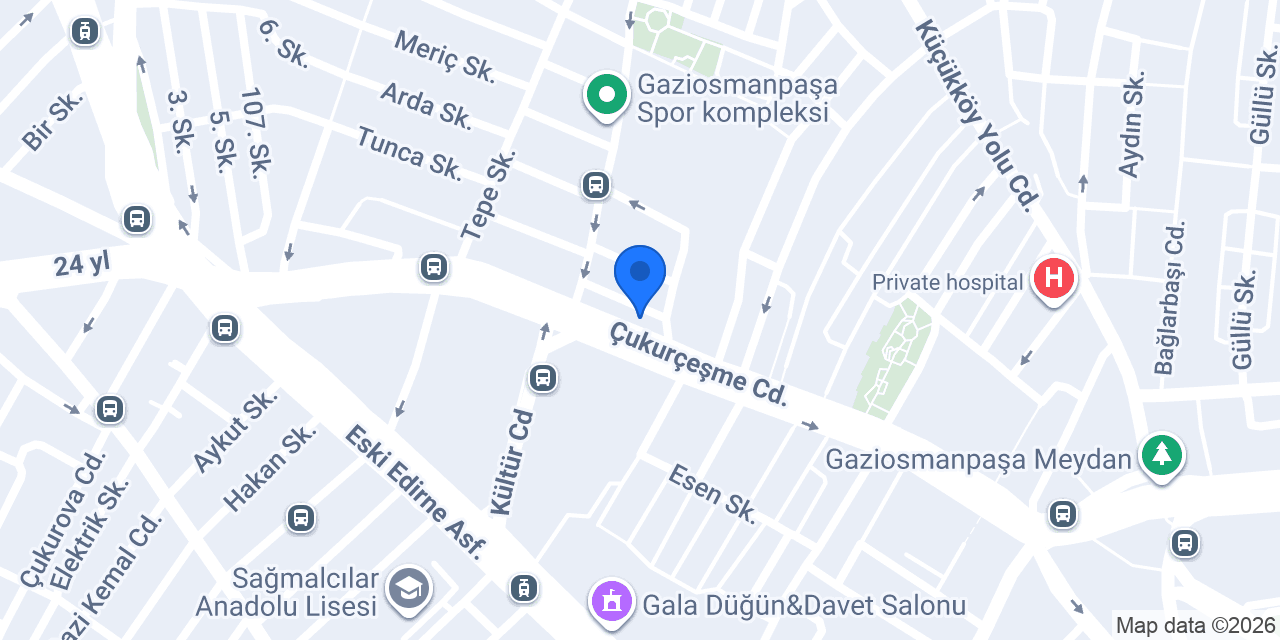 Gürcüoğlu Eczanesi konumu